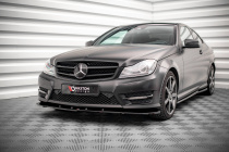 Mercedes C-Klass Coupe AMG-Line C204 2011-2015 Frontsplitter V.2 Maxton Design